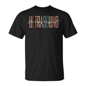 Ultrasound Technologist Sonography Ultrasound Tech Unisex T-Shirt - Monsterry