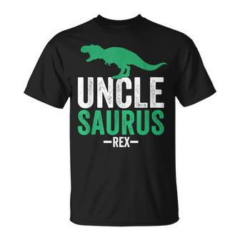 Unclesaurus Rex Funny Uncle Gift Gift For Mens Funny Gifts For Uncle Unisex T-Shirt | Mazezy