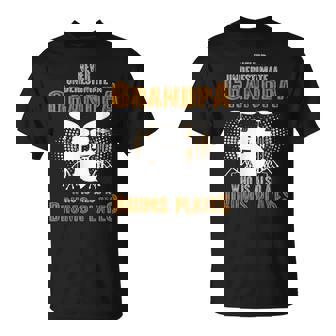Never Underestimate Grandpa Who Is Also A Drums Player T-Shirt | Mazezy