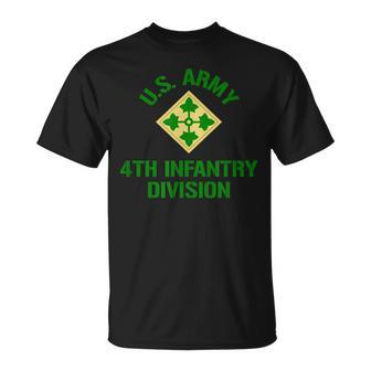 Us Army 4Th Infantry Division Unisex T-Shirt | Mazezy
