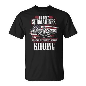 Us Navy Submarine Gift For A Veteran Submariner Unisex T-Shirt | Mazezy