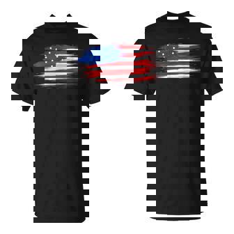 Usa Flag American Flag United States Of America 4Th Of July Unisex T-Shirt - Monsterry