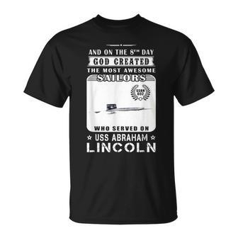 Uss Abraham Lincoln Ssbn602 Unisex T-Shirt | Mazezy
