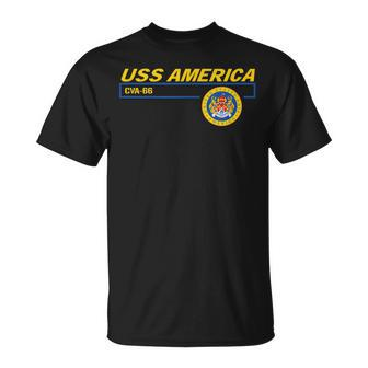 Uss America Cva66 Unisex T-Shirt | Mazezy