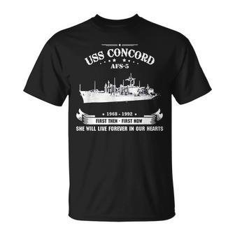 Uss Concord Afs5 Unisex T-Shirt | Mazezy