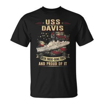 Uss Davis Dd937 Unisex T-Shirt | Mazezy