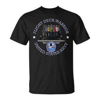 Uss George Washington Cvn73 Flight Deck Warrior T-shirt - Thegiftio UK
