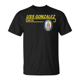 Uss Gonzalez Ddg66 T-shirt - Thegiftio UK