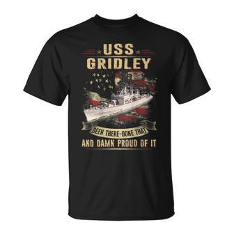 Uss Gridley Cg21 Unisex T-Shirt | Mazezy
