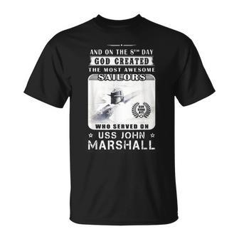 Uss John Marshall Ssbn611 Unisex T-Shirt | Mazezy
