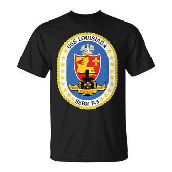 Uss Louisiana Ssbn743 T-shirt - Thegiftio UK