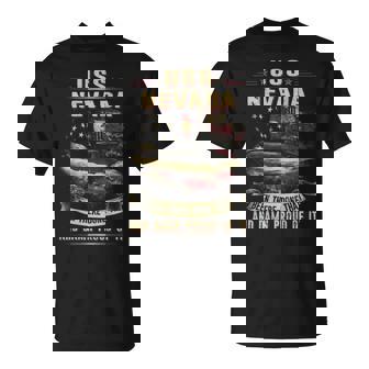 Uss Nevada Ssbn733 T-shirt - Thegiftio