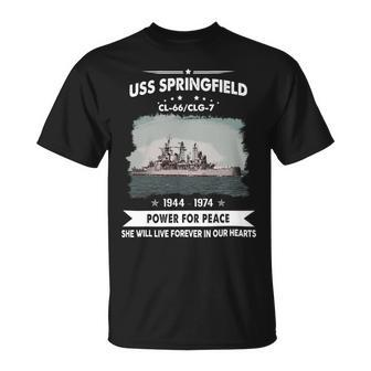 Uss Springfield Clg 7 Unisex T-Shirt - Monsterry