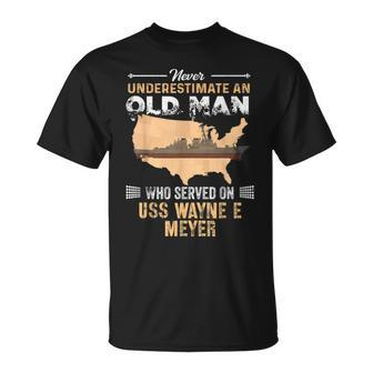 Uss Wayne E Meyer Ddg-108 Destroyer T-Shirt | Mazezy