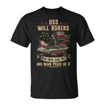 Uss Will Rogers Ssbn659  Unisex T-Shirt