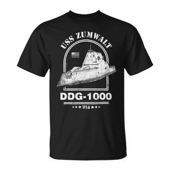 Uss Zumwalt Ddg-1000 Unisex T-Shirt - Monsterry CA