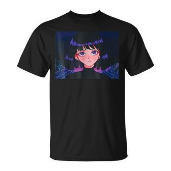 Vaporwave Aesthetic Anime Girl Egirl Aesthetic Unisex T-Shirt | Mazezy