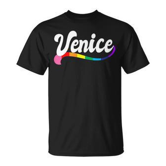 Venice Italy California Gay Pride Lgbtqi Queer Love Italian  Unisex T-Shirt