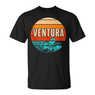 Ventura Retro California Pride Vacation Travel Tourist Gift Unisex T-Shirt | Mazezy