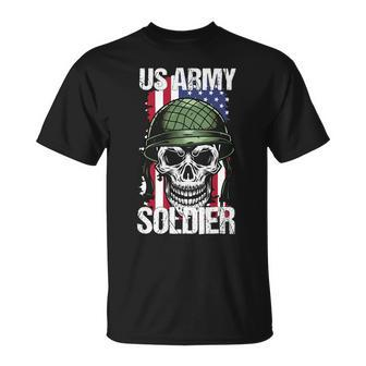 Veteran Vets Us Army Veteran Flag Veterans Unisex T-Shirt - Monsterry DE