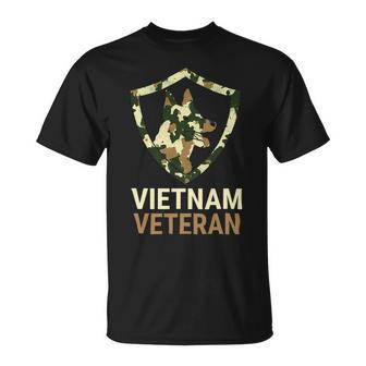 Veteran Vets Vietnam Veteran Dog Handler K9 Veterans Unisex T-Shirt - Monsterry