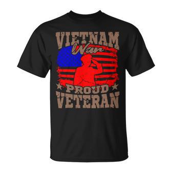 Veterans Day Vietnam War Proud Veteran 259 Unisex T-Shirt - Monsterry CA