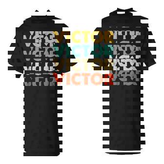 Victor Name Unisex T-Shirt | Mazezy