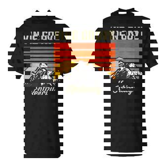 Vine Grove Kentucky Retro City State Usa Souvenir T-Shirt | Mazezy