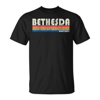 Vintage 70S 80S Style Bethesda Md T-Shirt | Mazezy