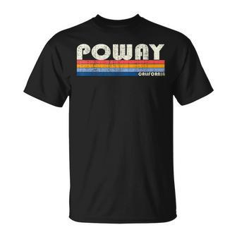 Vintage 70S 80S Style Poway Ca T-Shirt | Mazezy