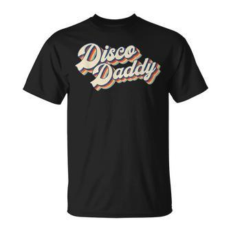 Vintage Disco Daddy Retro Matching 60'S 70S Dad T-Shirt
