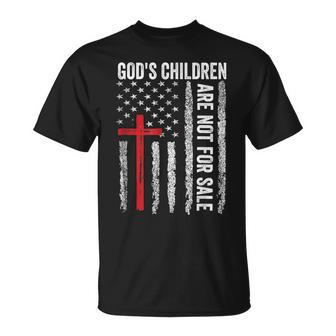 Vintage Gods Children Are Not For Sale Gods Children Quote Unisex T-Shirt | Mazezy