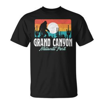 Vintage Grand Canyon National Park Bigfoot Desert Graphic T-Shirt | Mazezy