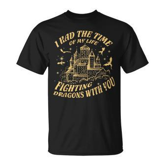Vintage I Had The Time Of My Life Fighting Dragons With You Unisex T-Shirt | Mazezy