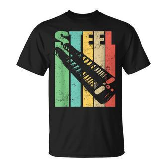 Vintage Lap Sl Guitar Rock Music Jazz Instrument T-Shirt | Mazezy