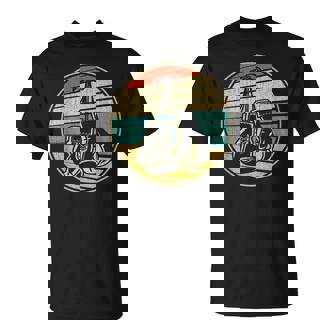 Vintage Retro 60S 70S Style Boxing Gloves Boxer Player Lover Unisex T-Shirt - Seseable