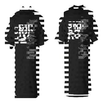 Vintage Senior 2024 Class Grad Proud Dad Class Of 2024 Unisex T-Shirt | Mazezy