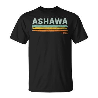 Vintage Stripes Ashawa Ia T-Shirt | Mazezy