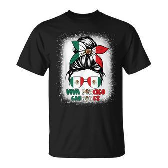 Viva Mexico Cabrones Cinco De Mayo Mexican Flag Pride T-Shirt | Mazezy