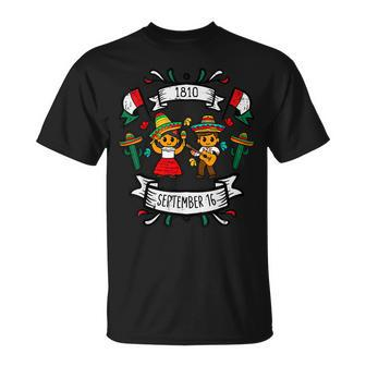 Viva Mexico September 16 1810 Mexican Independence Day T-Shirt | Mazezy UK