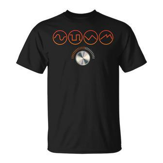 Volume Knob Synthesizer Analog Synth Wave T-Shirt | Mazezy