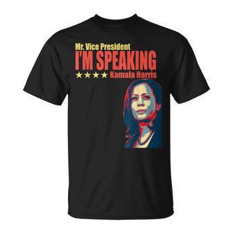 Vp Debate Quote I'm Speaking T-Shirt | Mazezy