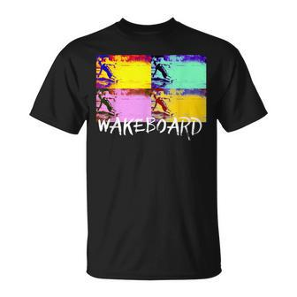 Wakeboarding Retro Wakeboard T T-Shirt | Mazezy