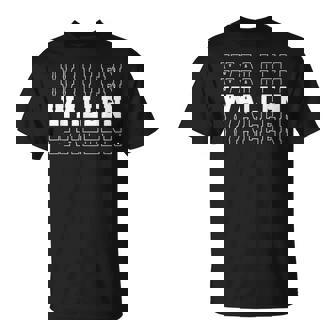 Wallen Family Member Last Name Wallen Funny Last Name Designs Funny Gifts Unisex T-Shirt | Mazezy