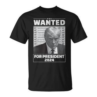 Wanted For President 2024 Trump Hot T-Shirt | Mazezy