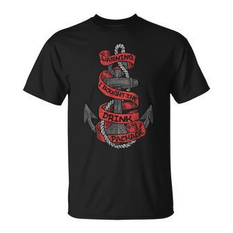 Warning I Bought The Drink Package Cruise Trip 2019 T-Shirt - Seseable