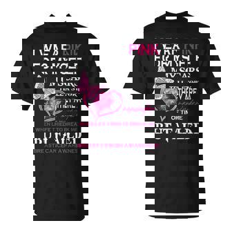 I Wear Pink For Myself My Scars But Failed Breast Cancer T-Shirt - Seseable