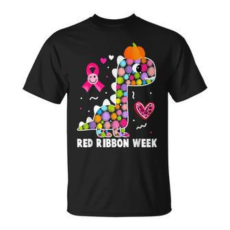 We Wear Red Ribbon Week Awareness Red Ribbon Week Toddler T-Shirt - Thegiftio UK