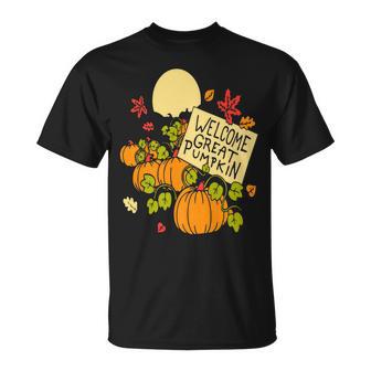 Welcome Great Pumpkin T-Shirt - Monsterry DE