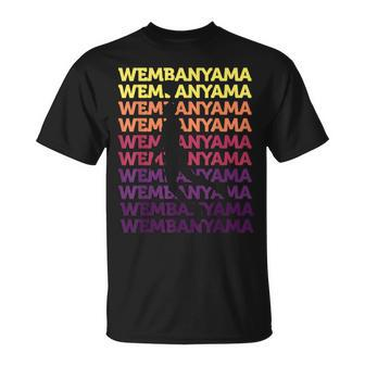 Wembanyama Basketball Amazing Fan T-Shirt - Seseable